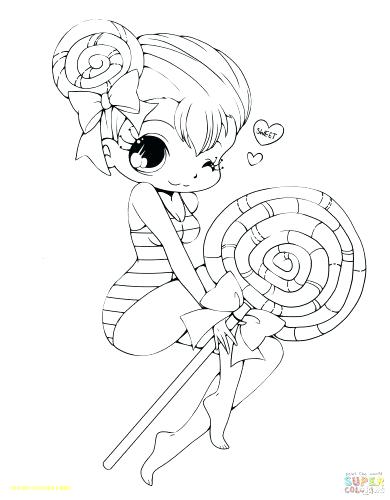 390x500 Chibi Anime Coloring Pages Anime Fox Girl Anime Coloring Page Fox