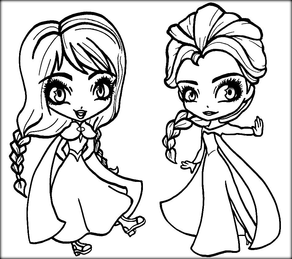 948x843 Elsa Frozen Coloring Pages Coloringsuite For Girls