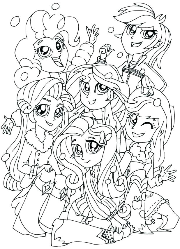 618x853 Coloring Pages For Girls Games Mlp Coloring Pages My Little Pony