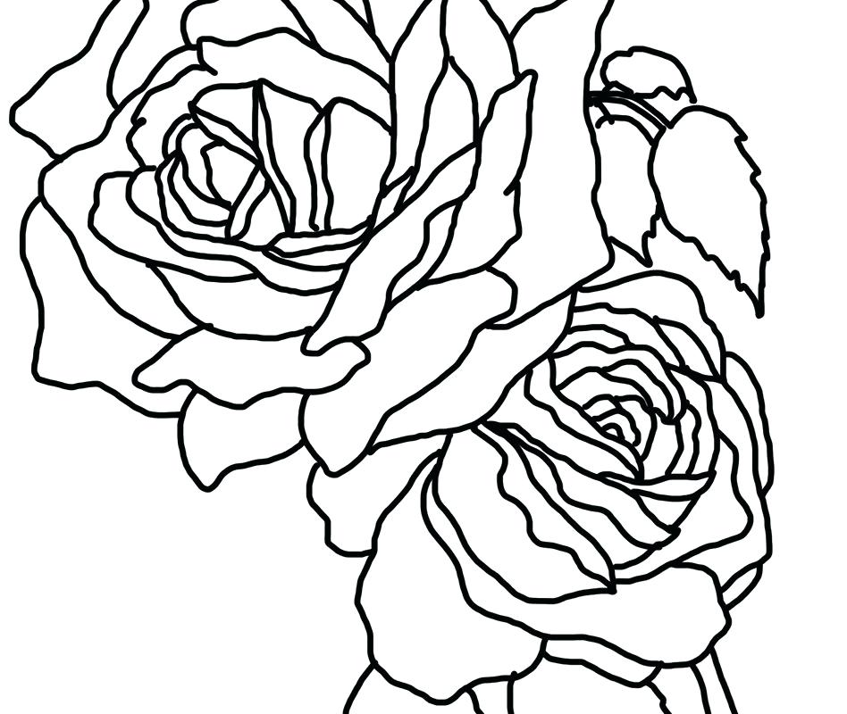 948x800 Roses Coloring Pages Printable Free Printable Roses Coloring Pages