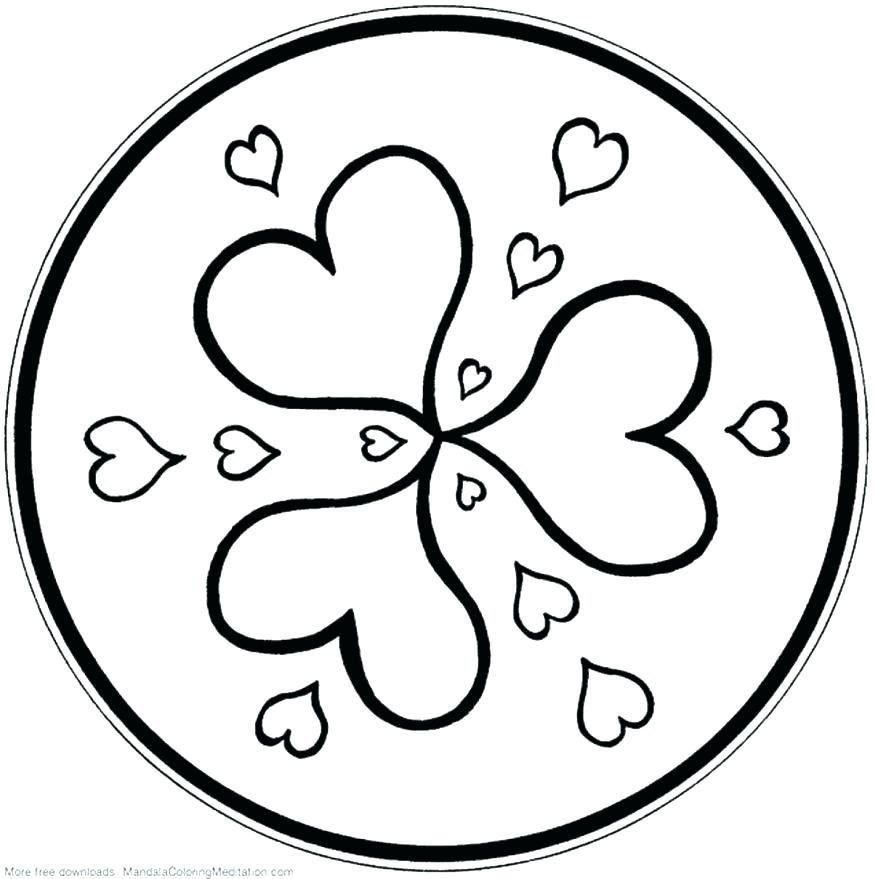878x879 Valentines Hearts Coloring Pages Heart Coloring Page Ribbon