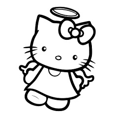 230x230 Top 75 Free Printable Hello Kitty Coloring Pages Online