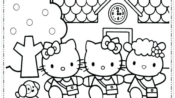 Coloring Pages For Girls Hello Kitty at GetColorings.com | Free ...