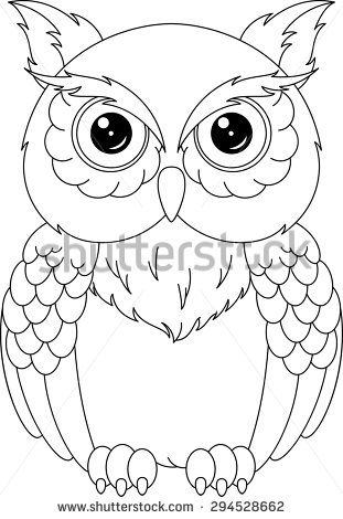Coloring Pages For Girls Owls