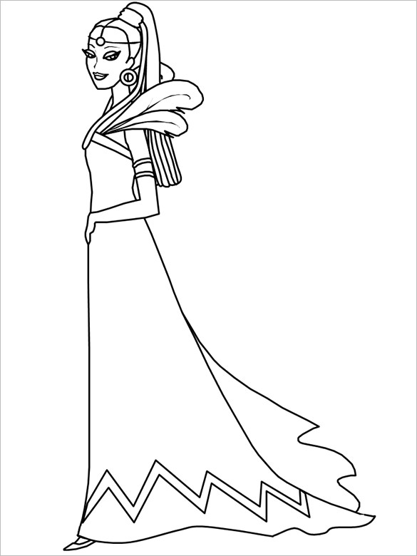 585x780 Coloring Pages For Girls Free Printable Word, Pdf, Png, Jpeg
