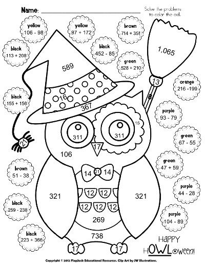 400x518 Howloween Poke Math Games And Freebie Maths, Math Worksheets