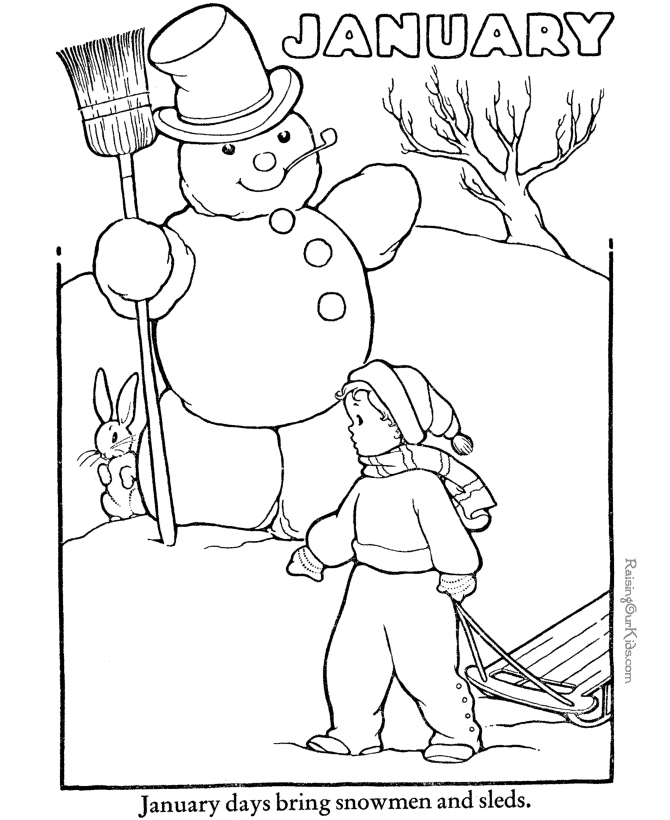 January Coloring Pages Unique Coloring Pages For The Month January 670x820 January Coloring Pages Unique Coloring Pages For The Month January