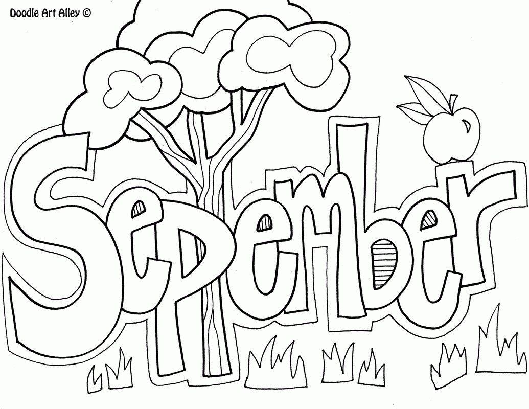 Months Of The Year Coloring Pages 1035x800 Months Of The Year Coloring Pages