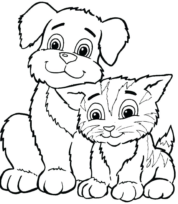 736x847 Cute Coloring Pages For Kids Cute Coloring Pages Of Animals Cute