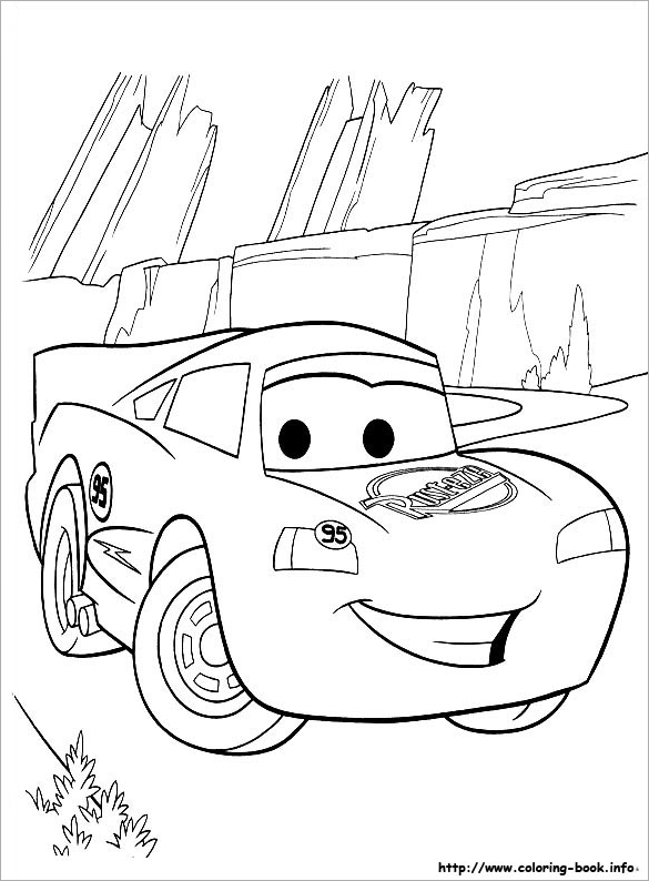 Coloring Pages For Kids Cars