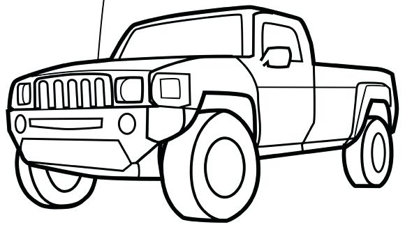 580x326 Printable Coloring Pages Cars And Trucks