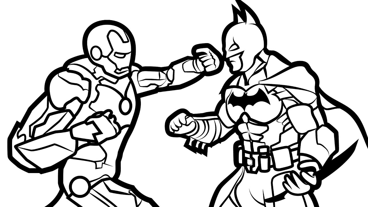 Batman Coloring Pages 1280x720 Batman Coloring Pages
