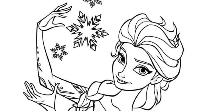 Free Frozen Colouring Pages 862x449 Free Frozen Colouring Pages