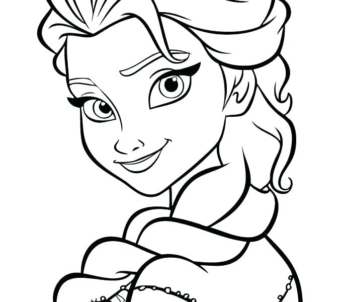 Frozen Anna And Elsa Coloring Pages 678x600 Frozen Anna And Elsa Coloring Pages