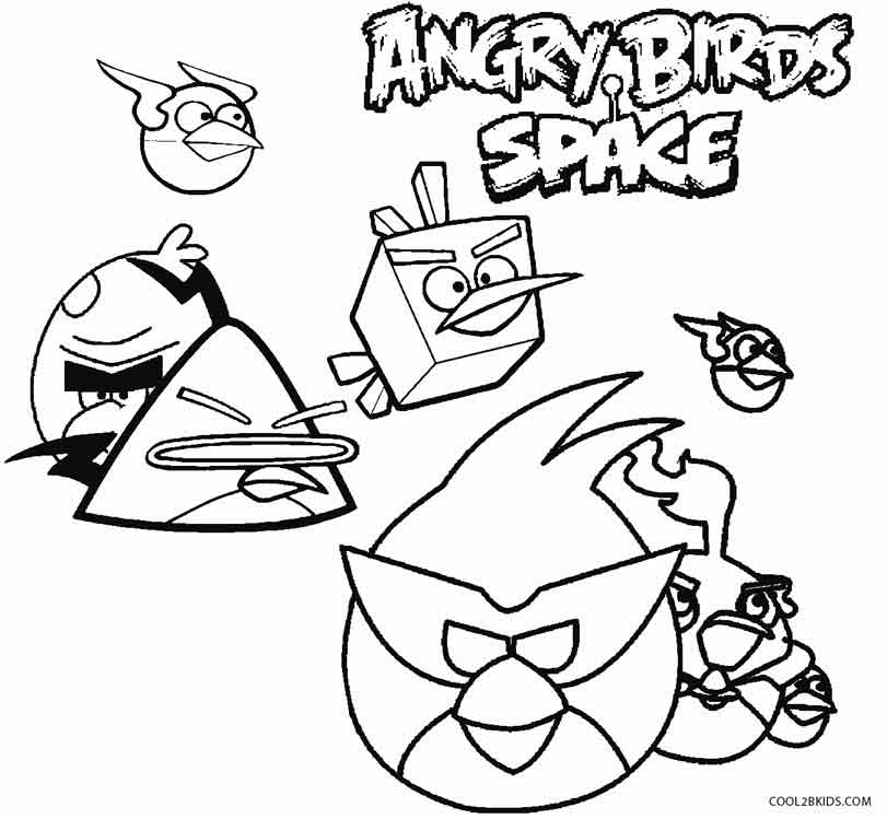 811x749 Printable Angry Birds Coloring Pages For Kids Cool2bkids