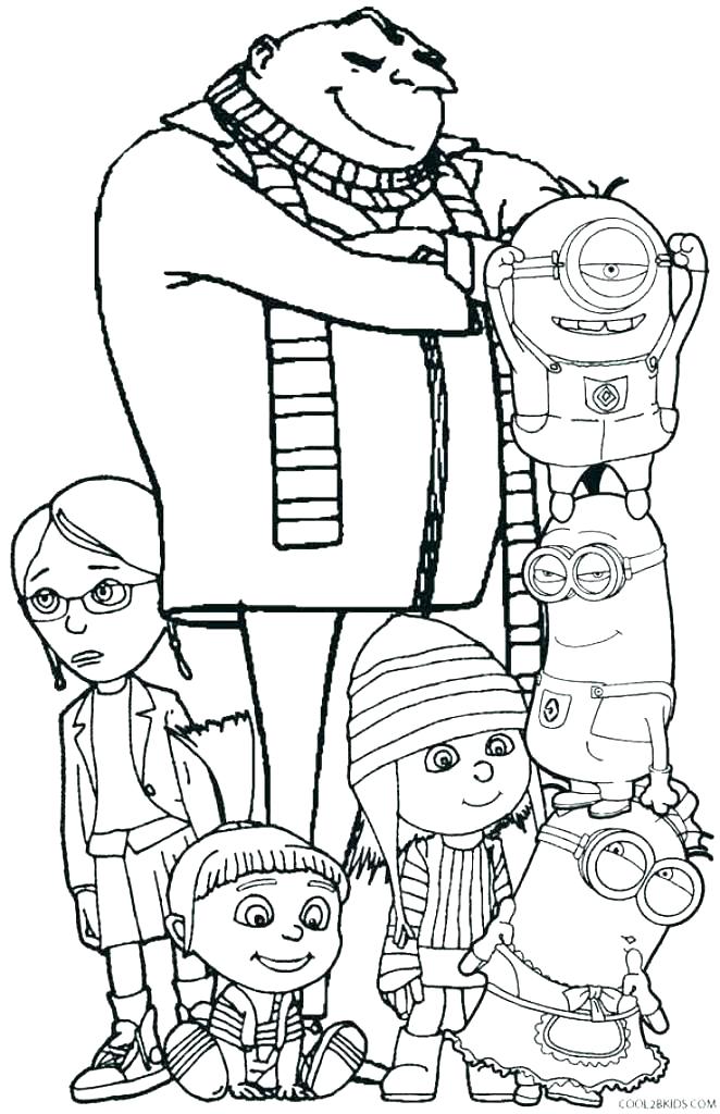 662x1024 Despicable Me Coloring Pages Despicable Me Coloring Pages
