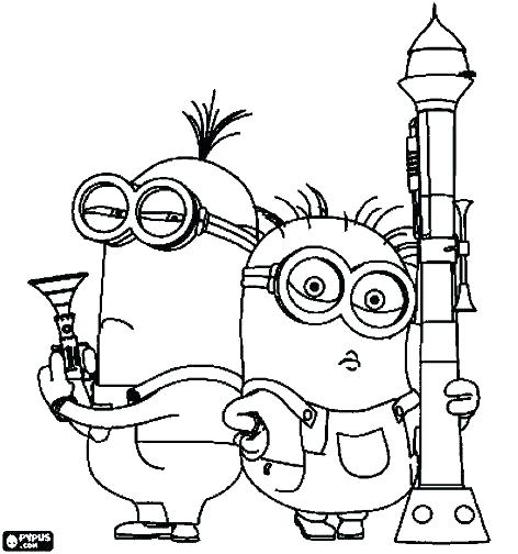 472x504 Minion Coloring Pages Despicable Me Coloring Book Kids Coloring