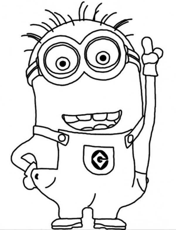 600x783 Free Printable Minion Coloring Pages Minions Coloring Book 224