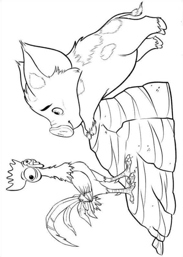 Kids N 20 Coloring Pages Of Moana 599x840 Kids N 20 Coloring Pages Of Moana