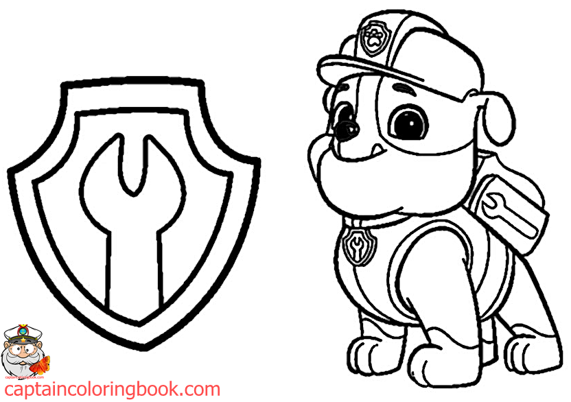 832x586 Paw Patrol Coloring Book Free Download Pdf Coloring Page