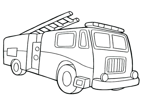 Coloring Pages For Kids Trucks at GetColorings.com | Free printable ...