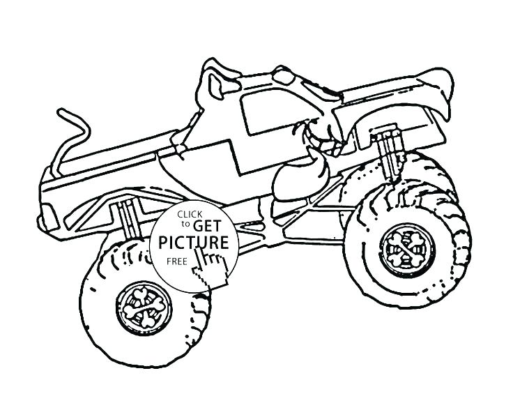 736x588 Monster Trucks Coloring Pages Monster Truck Coloring Pages