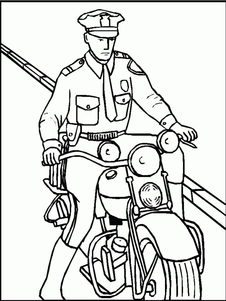 900x1200 Police Dog Coloring Pages Printable Colouring Lego Motorcycle