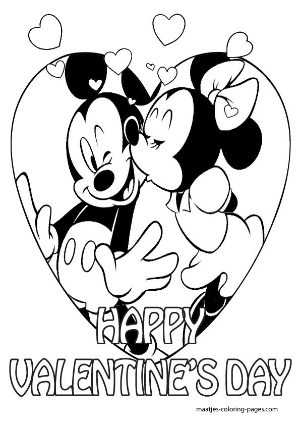 Coloring Pages For Kids Valentines