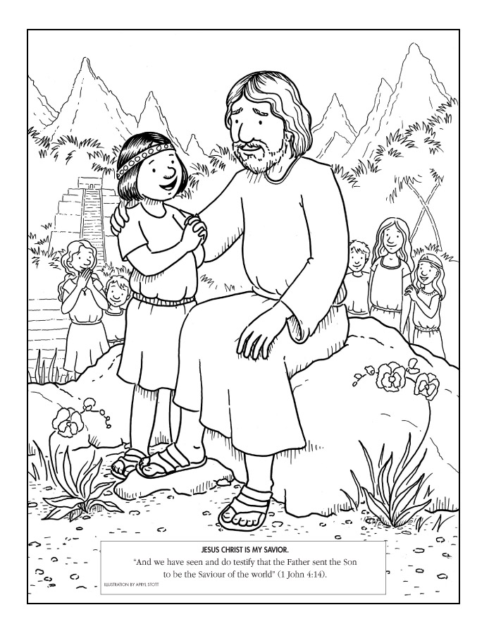 Neoteric Book Of Mormon Coloring Pages Family Home Evening Jesus 694x902 Neoteric Book Of Mormon Coloring Pages Family Home Evening Jesus