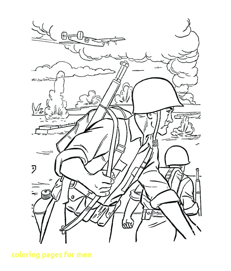 801x942 Army Men Coloring Pages Coloring Pages For Men With Army Coloring