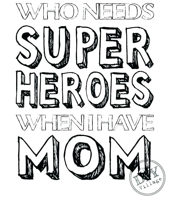 600x703 I Love Mom Coloring Pages