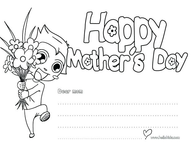 Happy Mothers Day Coloring Page Mother Day Cards Coloring Pages 620x480 Happy Mothers Day Coloring Page Mother Day Cards Coloring Pages