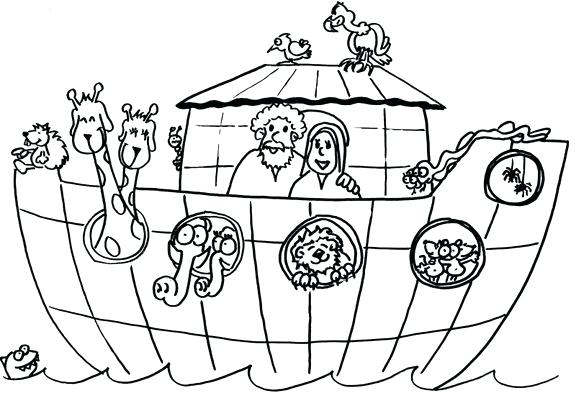 Coloring Pages For Noahs Ark at GetColorings.com | Free printable