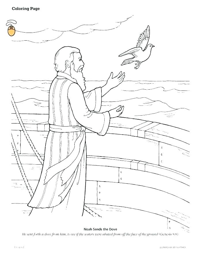694x902 Noah And The Ark Coloring Pages Cliptext.co