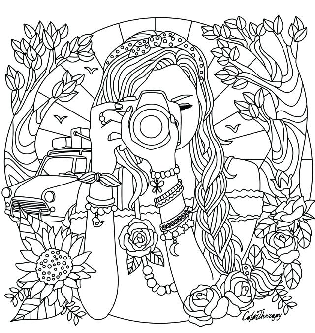 Girls Coloring Page Colouring Pages For Teenagers Printable Free 640x675 Girls Coloring Page Colouring Pages For Teenagers Printable Free