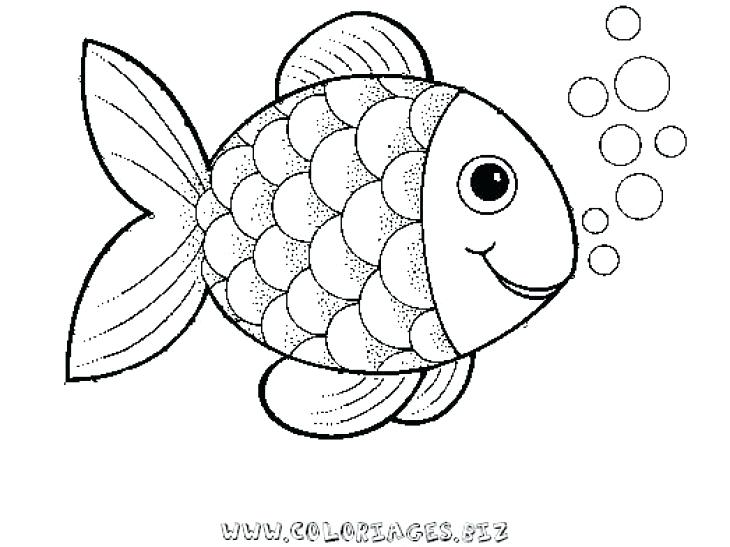 730x547 Fish Coloring Pages Preschool Rainbow Fish Coloring Sheet To Print