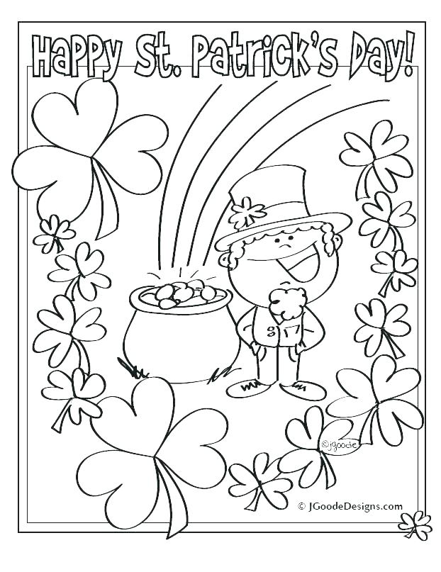 Free St Patricks Day Coloring Pages Printable St Coloring Pages St 622x807 Free St Patricks Day Coloring Pages Printable St Coloring Pages St