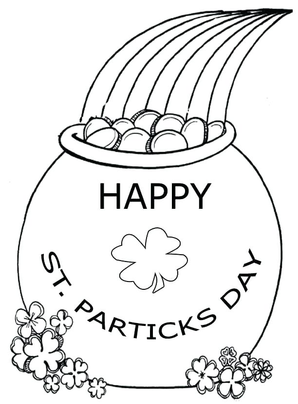 St Patrick Day Coloring Pages St Day Color Pages St Patricks Day 612x828 St Patrick Day Coloring Pages St Day Color Pages St Patricks Day
