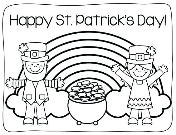 St Patricks Day Coloring Sheet Free Printable St S Day Coloring 564x433 St Patricks Day Coloring Sheet Free Printable St S Day Coloring