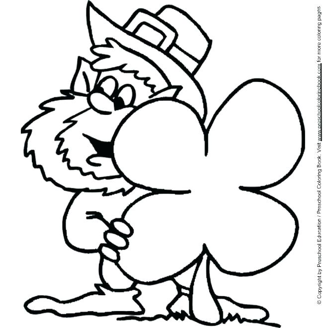St Patricks Day Coloring Sheet 660x660 St Patricks Day Coloring Sheet