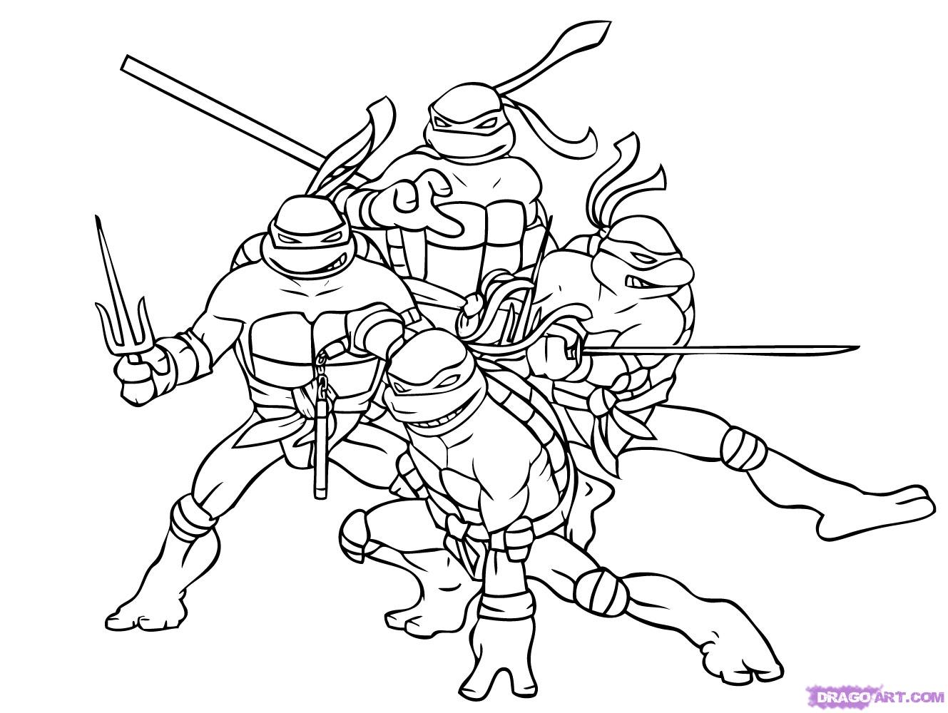 Teenage Mutant Ninja Turtles Coloring Pages Teenage Mutant Ninja 1329x1000 Teenage Mutant Ninja Turtles Coloring Pages Teenage Mutant Ninja