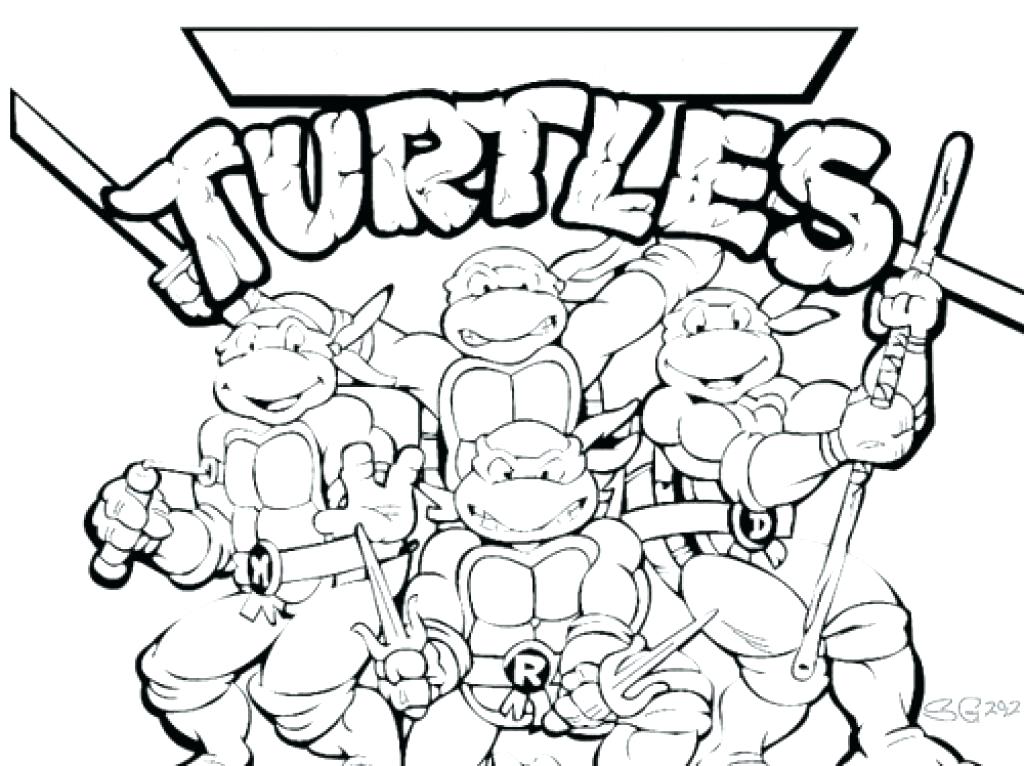 Coloring Pages Of Ninjas Teenage Ninja Turtles Coloring Pages 1024x766 Coloring Pages Of Ninjas Teenage Ninja Turtles Coloring Pages