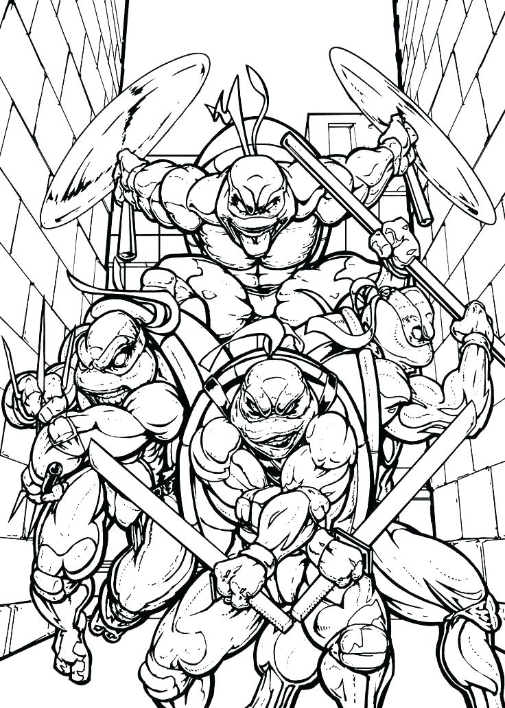 Free Printable Coloring Pages For Teenagers Ninja Turtles Free 736x1031 Free Printable Coloring Pages For Teenagers Ninja Turtles Free