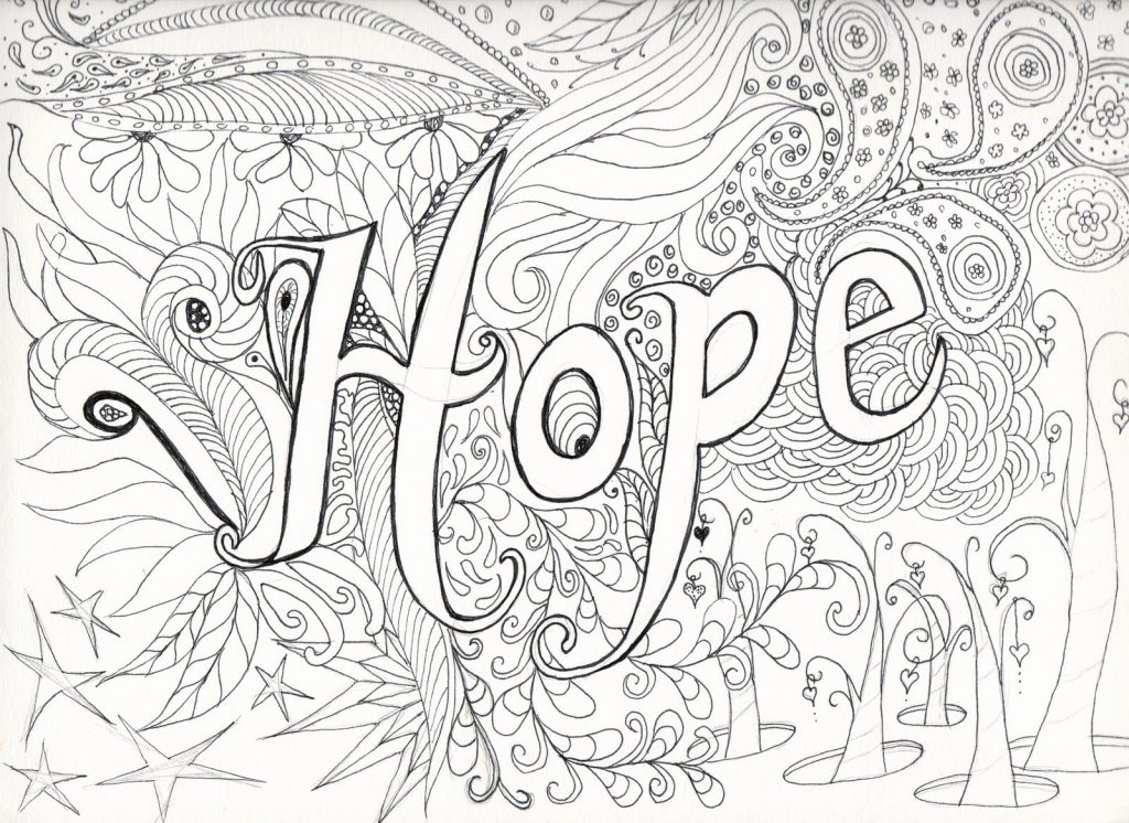 Coloring Pages For Teenagers Difficult
