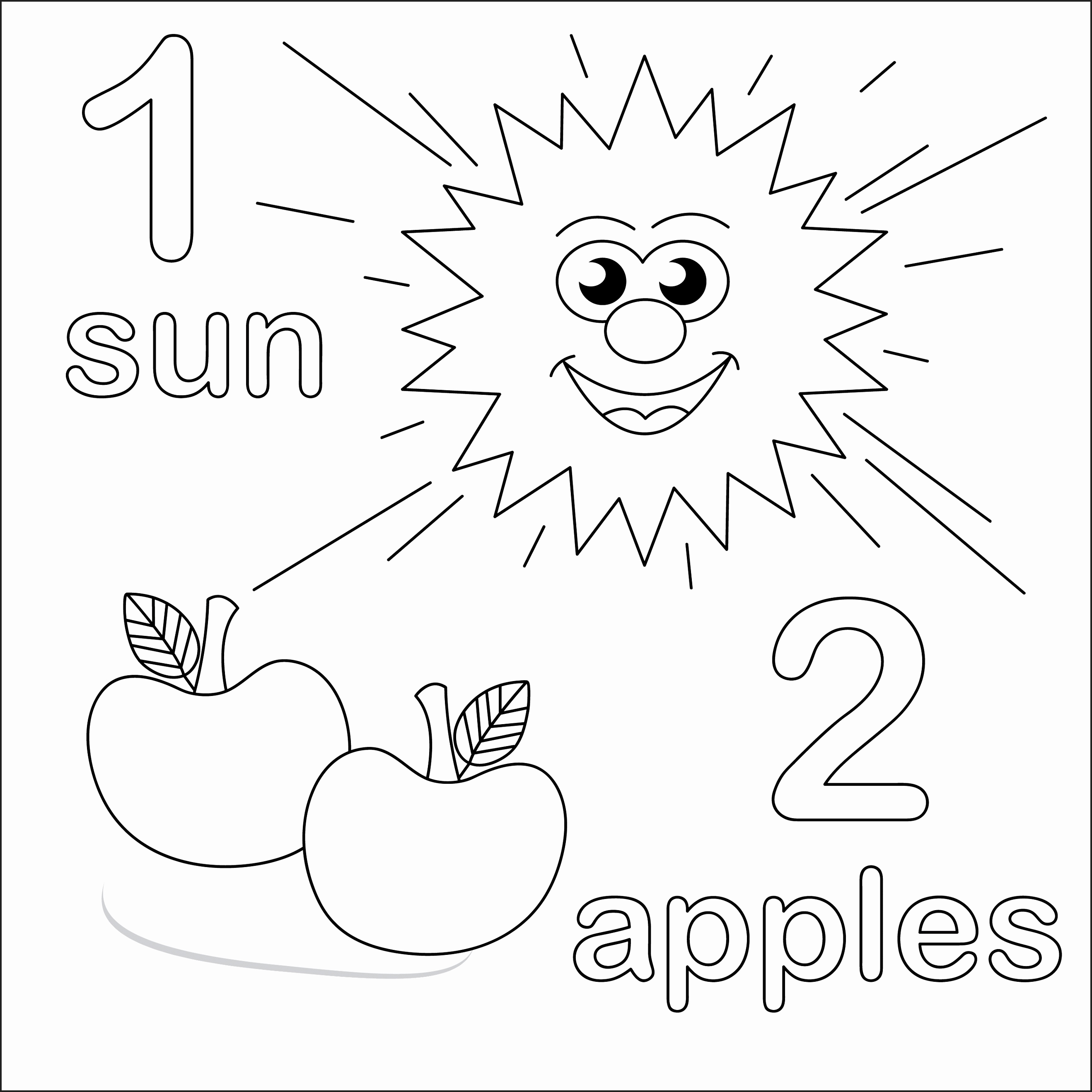 2636x2636 Free Colouring Pages For Kindergarten Newcoloring123