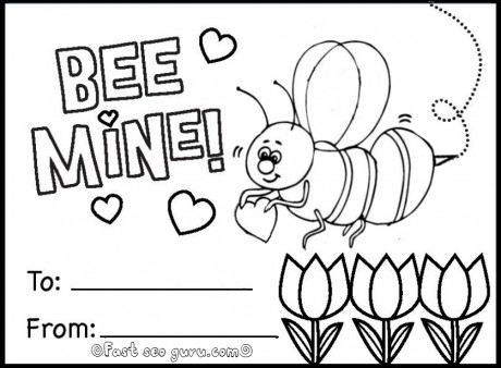 Coloring Pages Of Valentine Cards Valentines Card Coloring Pages 460x338 Coloring Pages Of Valentine Cards Valentines Card Coloring Pages