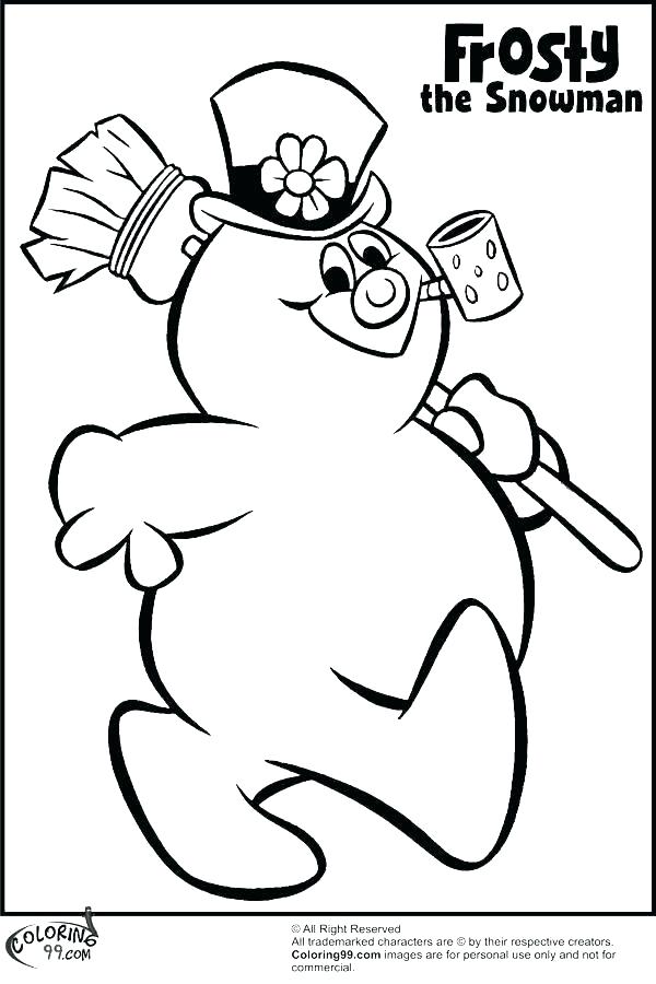 Free Printable Frosty Snowman Coloring Pages Kids Coloring Snowman 600x900 Free Printable Frosty Snowman Coloring Pages Kids Coloring Snowman
