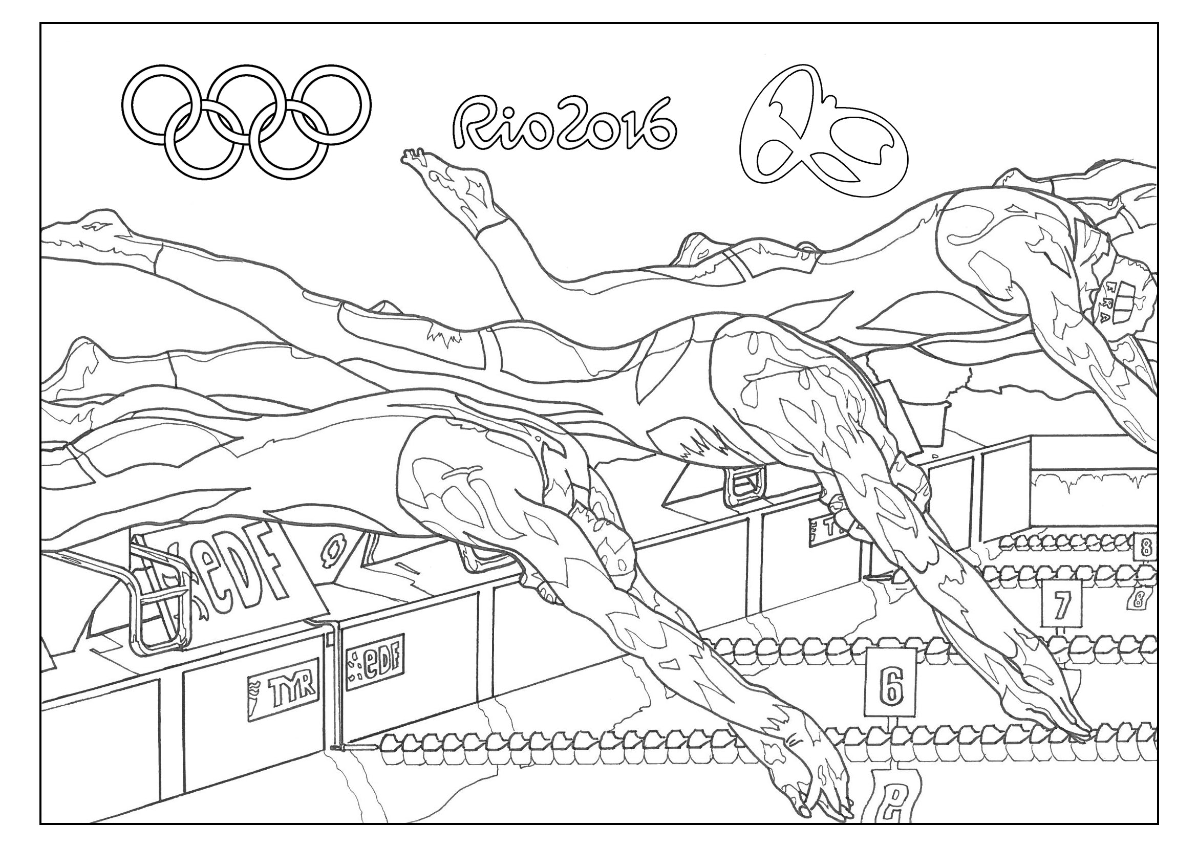 Rio 2016 Olympic Games Swimming 2340x1655 Rio 2016 Olympic Games Swimming