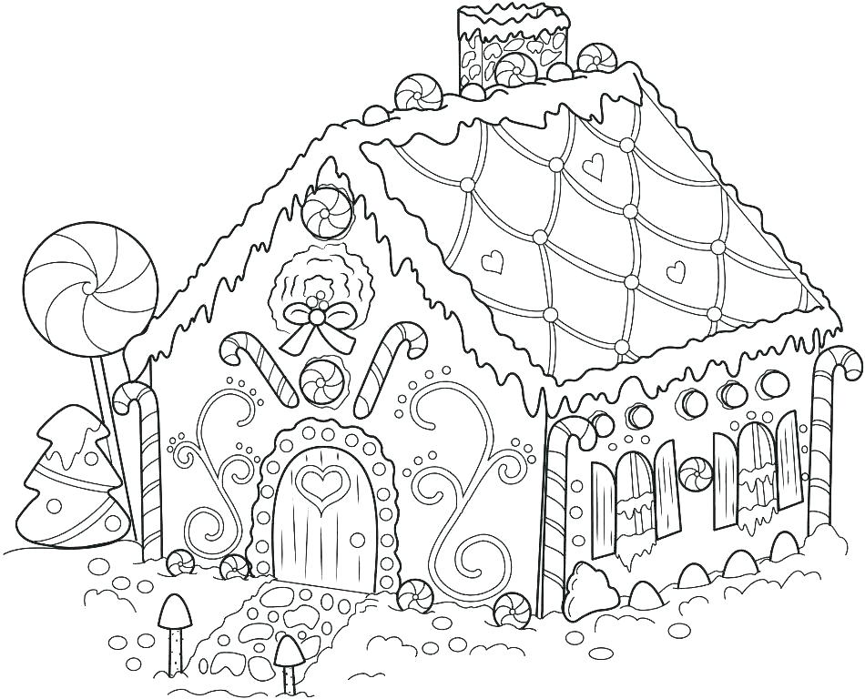 Gingerbread House Coloring Page Gingerbread Coloring Pages Co 950x768 Gingerbread House Coloring Page Gingerbread Coloring Pages Co