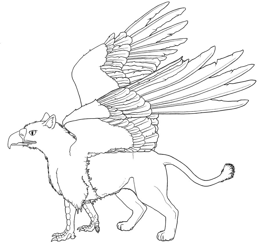 900x855 27 Griffin Coloring Pages Images Free Coloring Pages